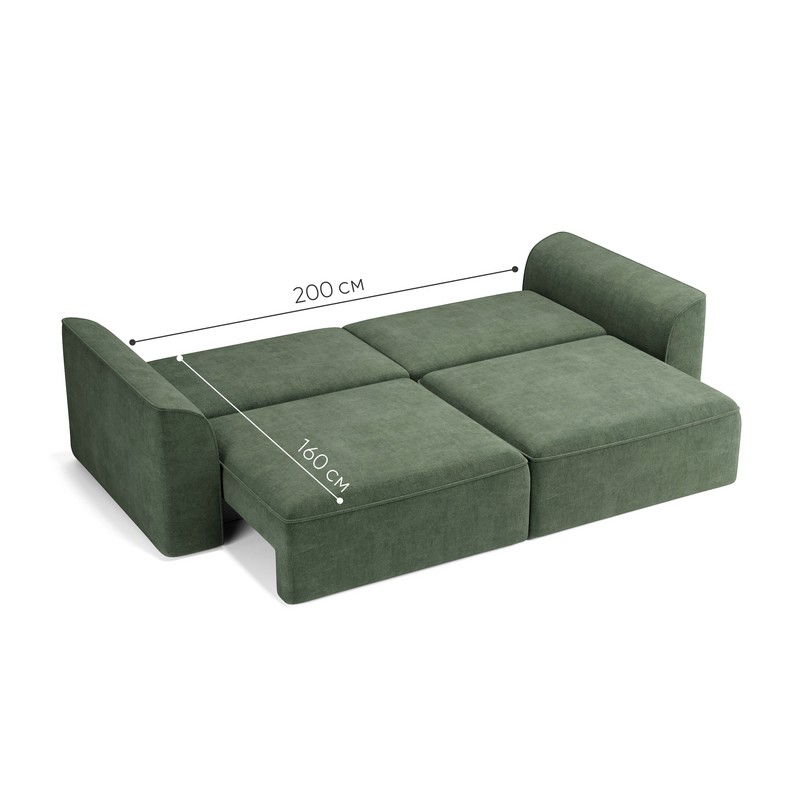 Мун двухмодульный прямой с подлокотниками barsa 814